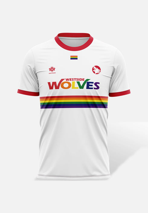 Wolves Training Shirts Unisex Pride White